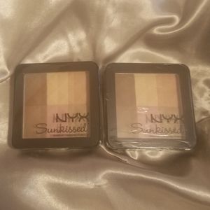 New in Package NYX Sunkissed Finushing Powder set of 2